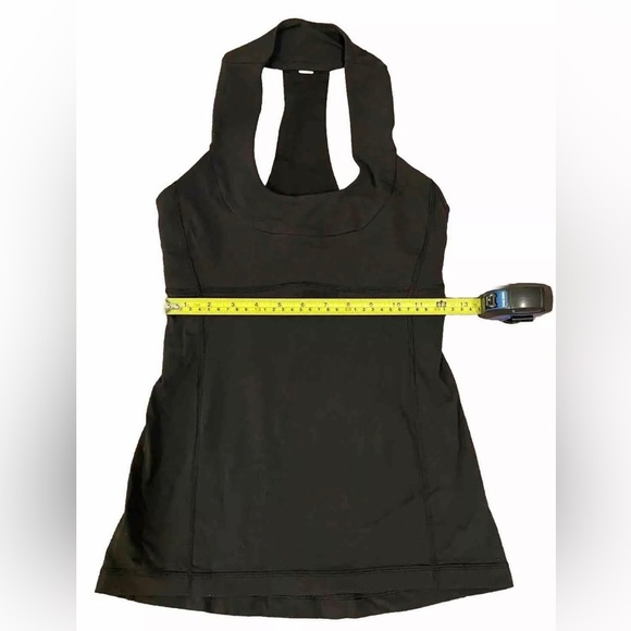 Lululemon Racer Back Tank Top - XS/S - Black Gym Yoga Activewear Slimming Cute​ - Picture 4 of 5